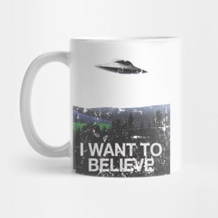 I Want to Believe - Vintage Mug